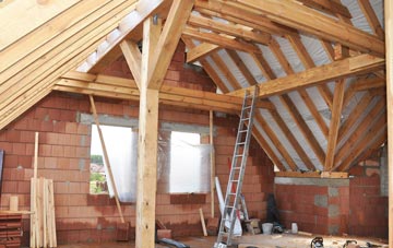 Foel Gastell attic trusses