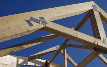 Foel Gastell roof trusses for new builds and additions